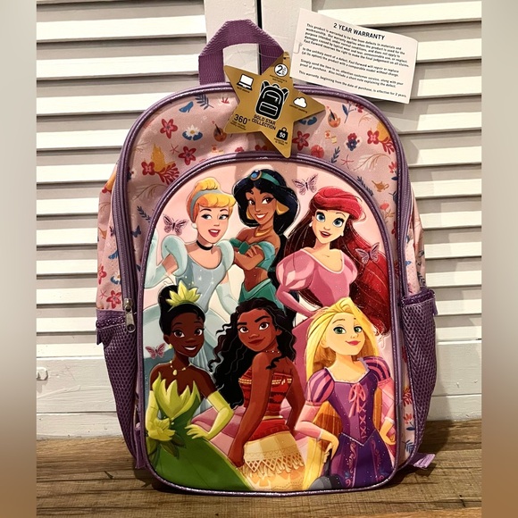 Disney Princess 16” Backpack - Picture 1 of 6